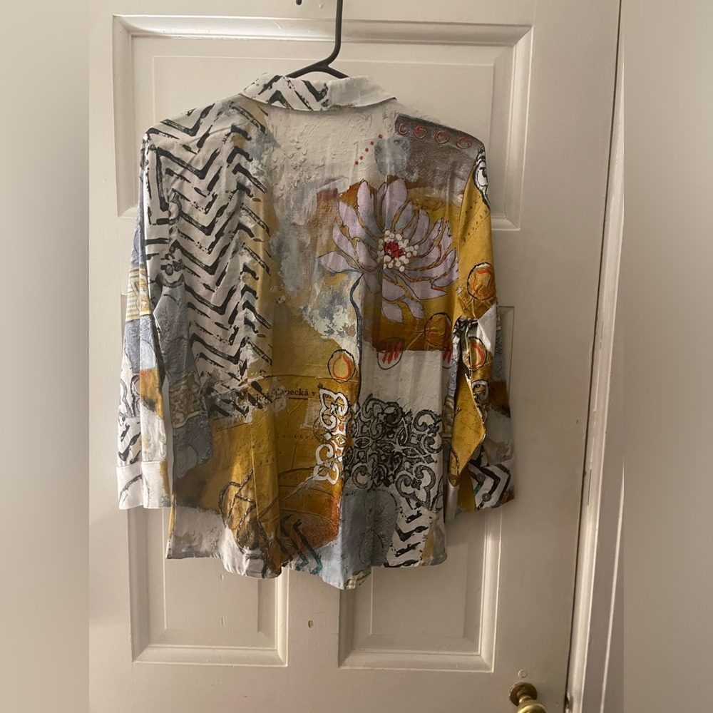 Dolcezza Artisan Button Down Top - image 2